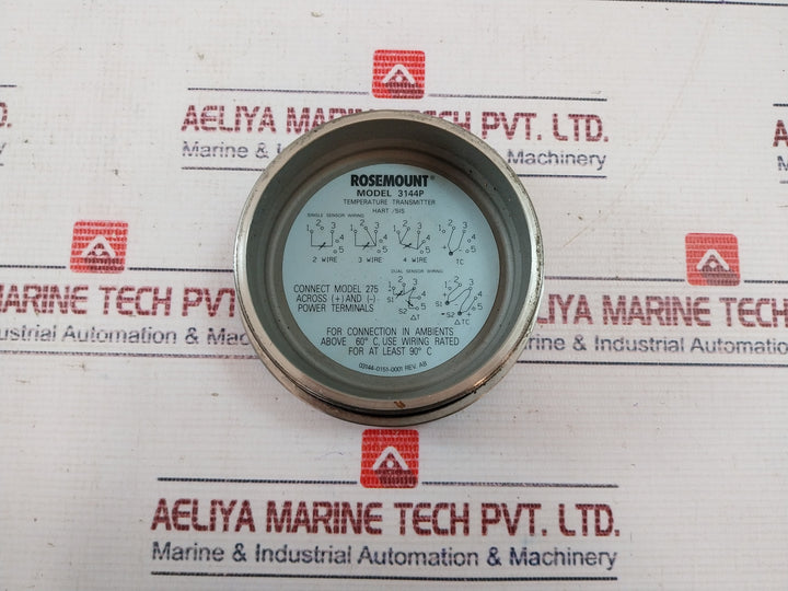 Rosemount 3114P Smart Family Temperature Transmitter 12.0-42.4 Vdc