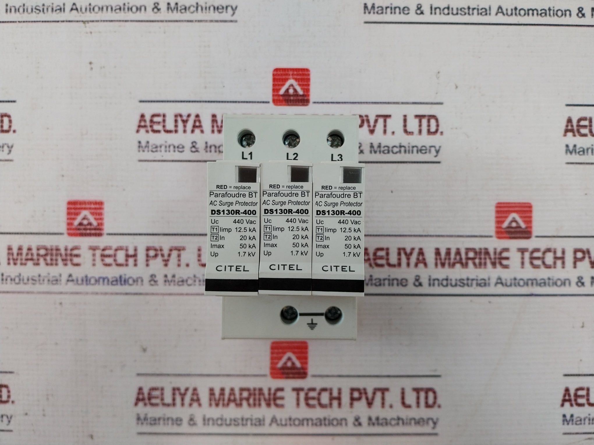 Citel Ds130R-400 Parafoudre Bt Ac Surge Protector 440Vac Ds133Rs-400