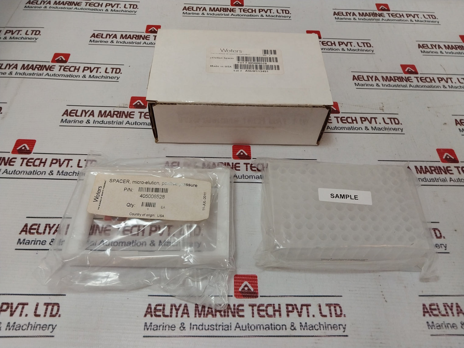 Waters Positive Pressure-96 Processor Manifold 186005521 0-15 PSI 186005586