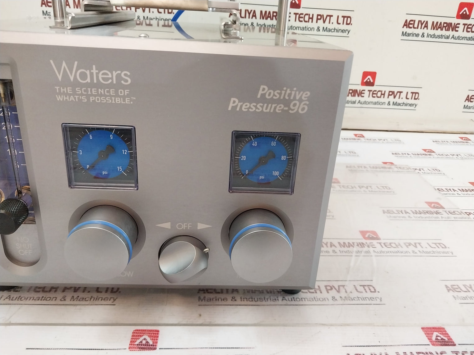 Waters Positive Pressure-96 Processor Manifold 186005521 0-15 PSI 186005586