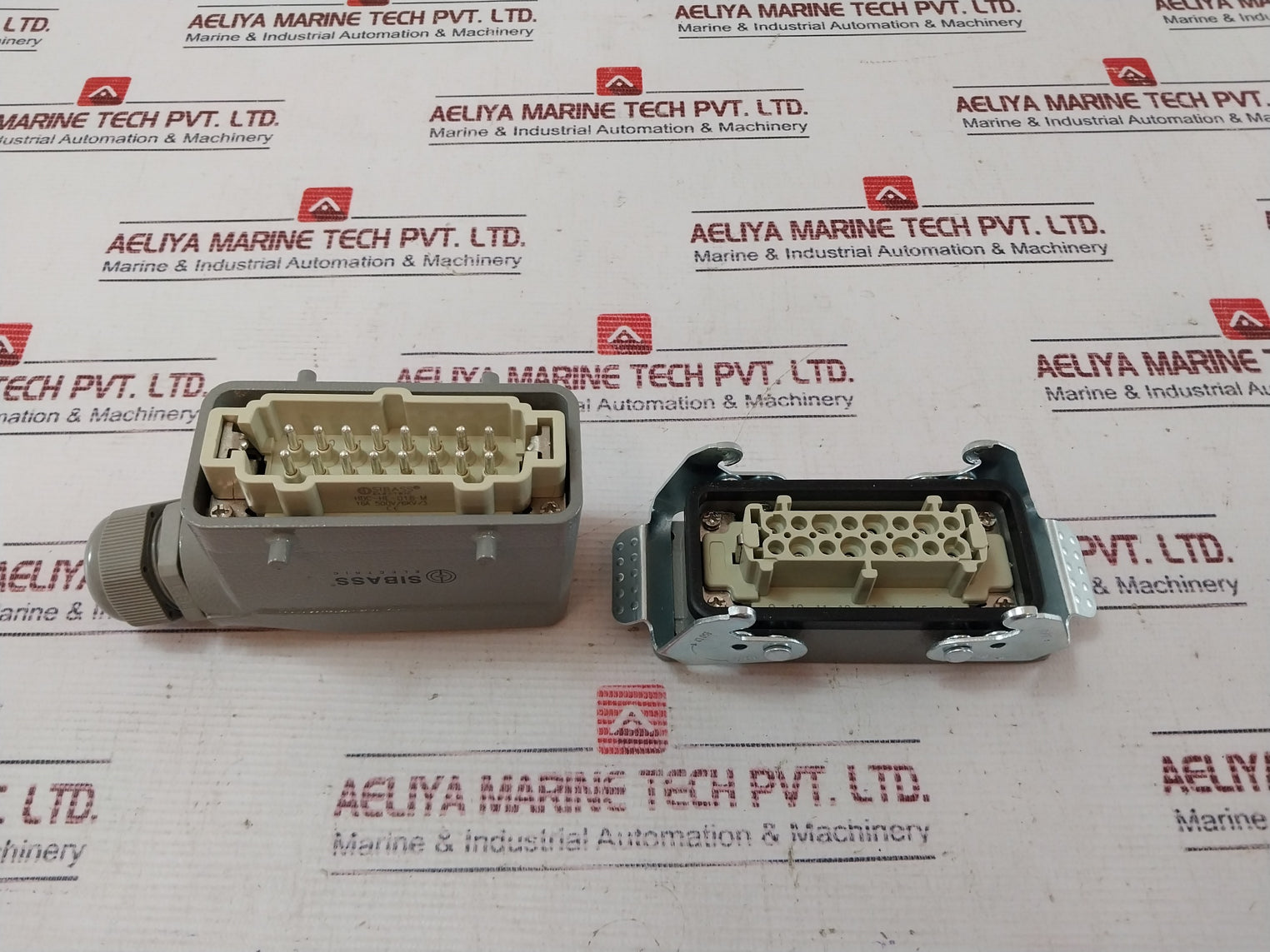 Sibass Electric Hdc-he-016-f Heavy Duty Connector 16A 500V/6Kv/3