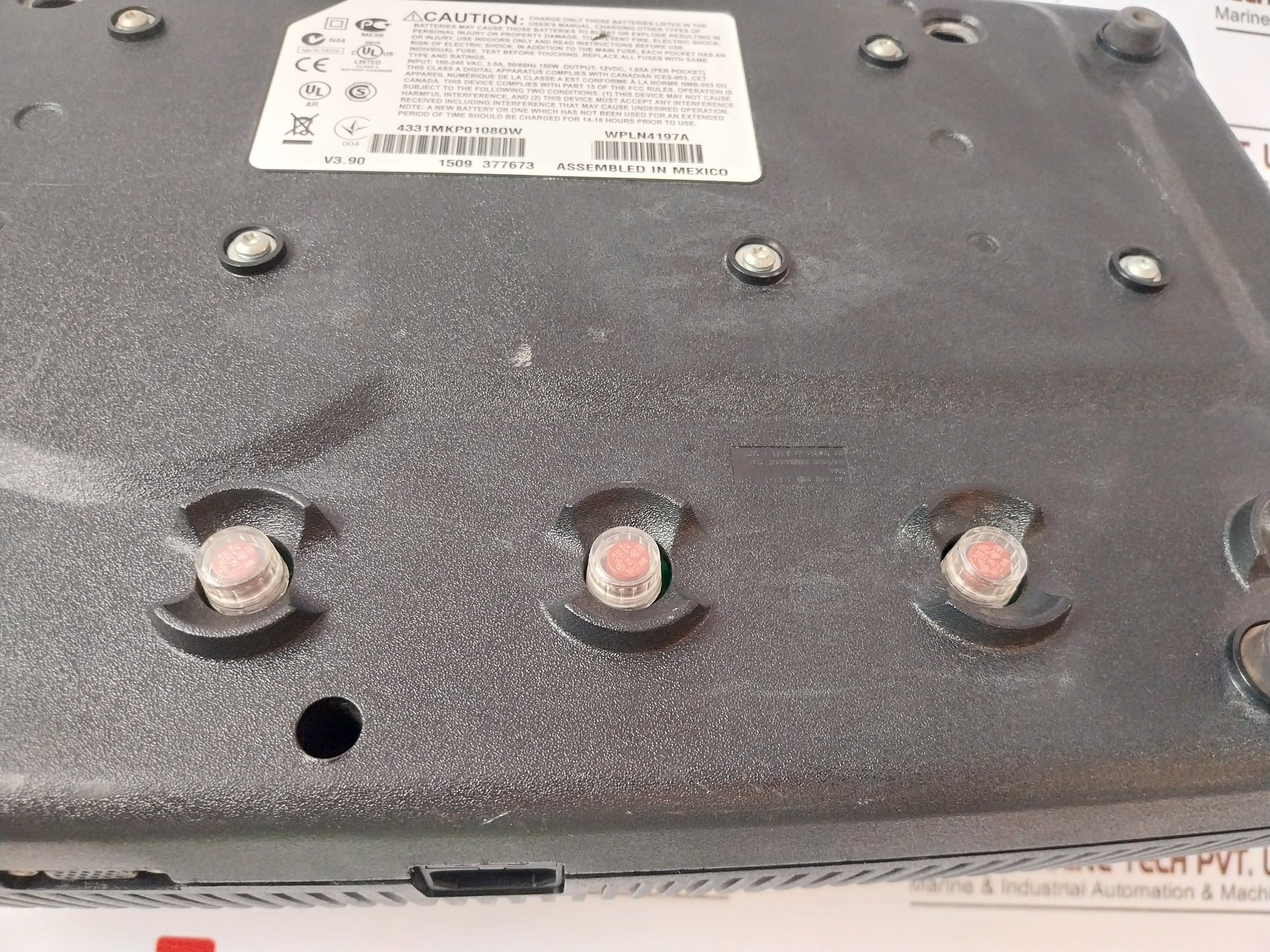 Motorola WPLN4197A Adaptive Charger V3.90 12VDC, 1.65A