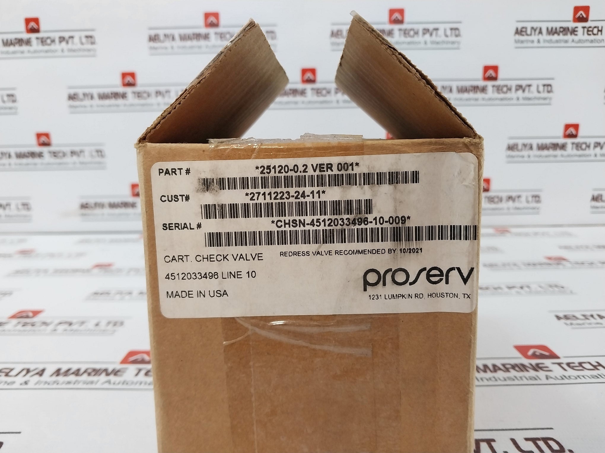 Cameron 2275321-04-99 Double Check Valve Repair Kit 25120-0.2 Rev 01