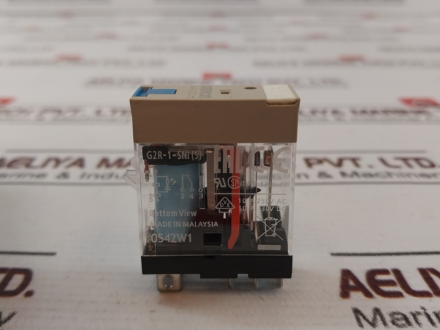 Lot Of 4X Omron G2R-1-sni(S) Relay 10 A 250V Ac