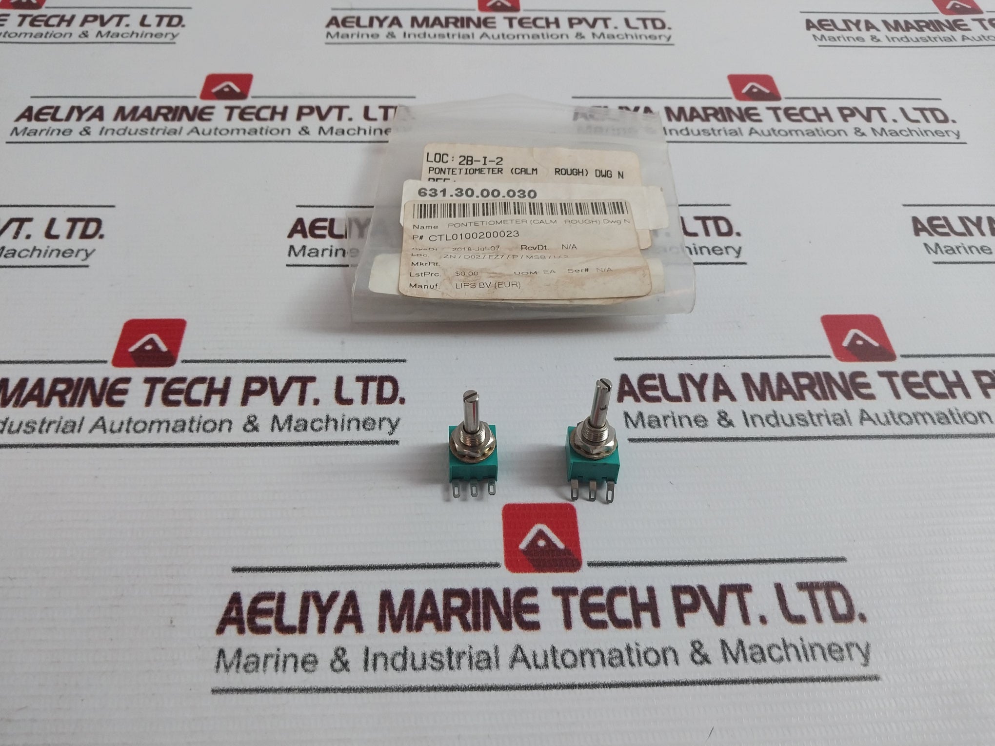 Lot Of 2X Aztronic Pak 12 Potentiometer
