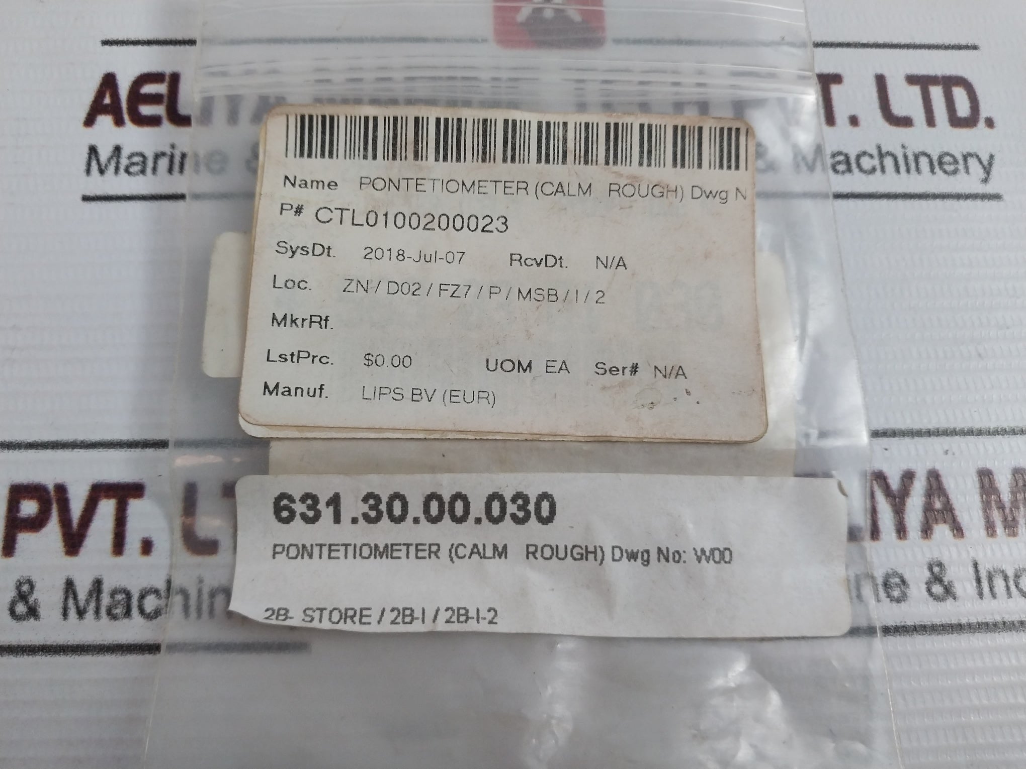 Lot Of 2X Aztronic Pak 12 Potentiometer