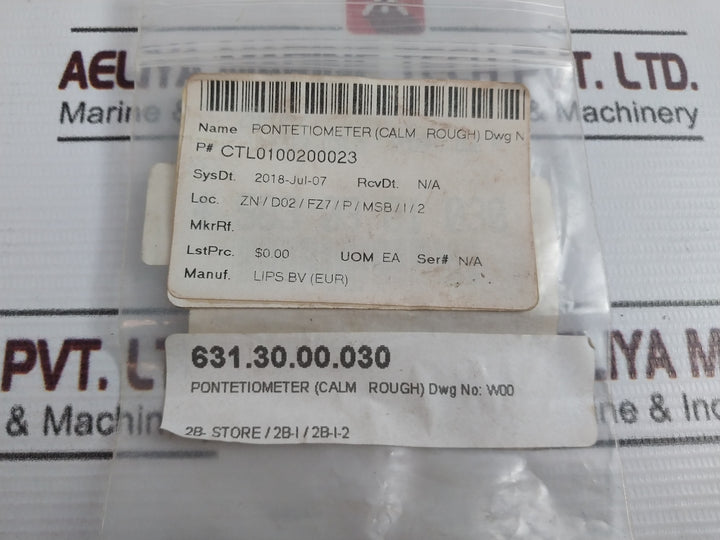 Lot Of 2X Aztronic Pak 12 Potentiometer