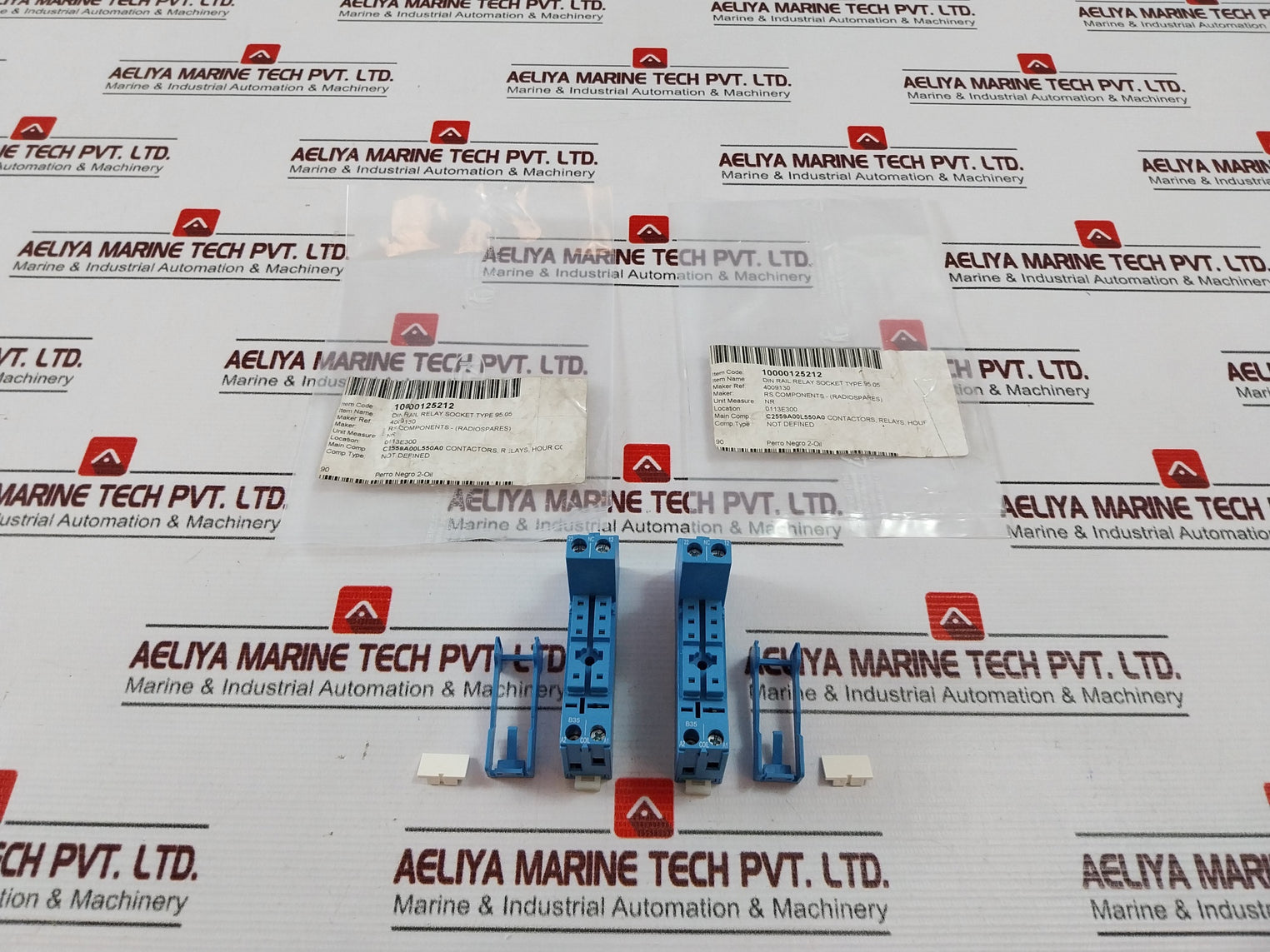 Lot of 7X Finder 95.05 Relay Socket 10000125212, 10A 300V