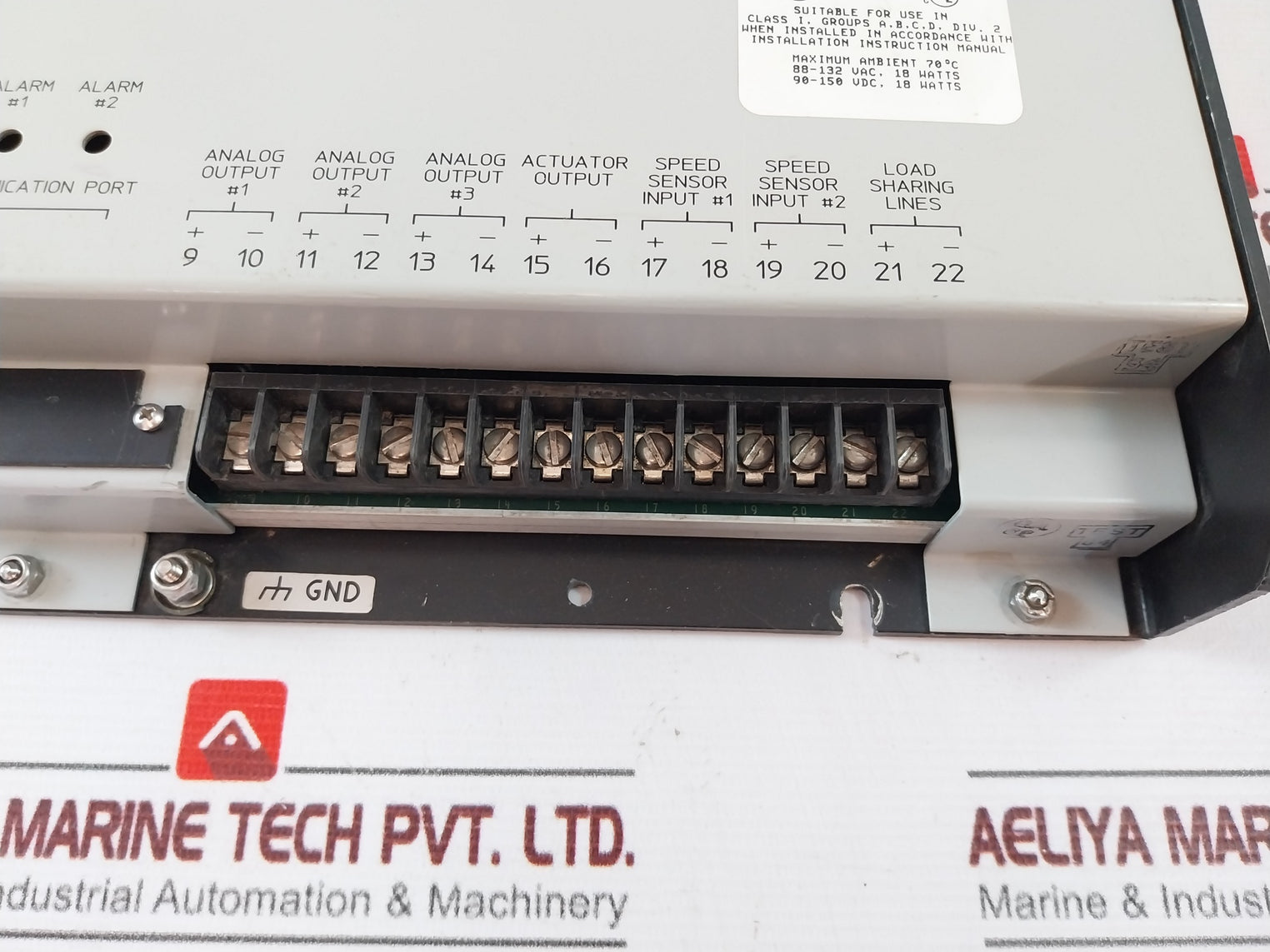 Woodward 721 Digital Control 9907-207 Rev. B