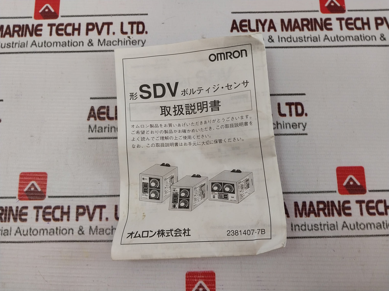Omron Sdv-fm6 Voltage Sensor 100/110Vac