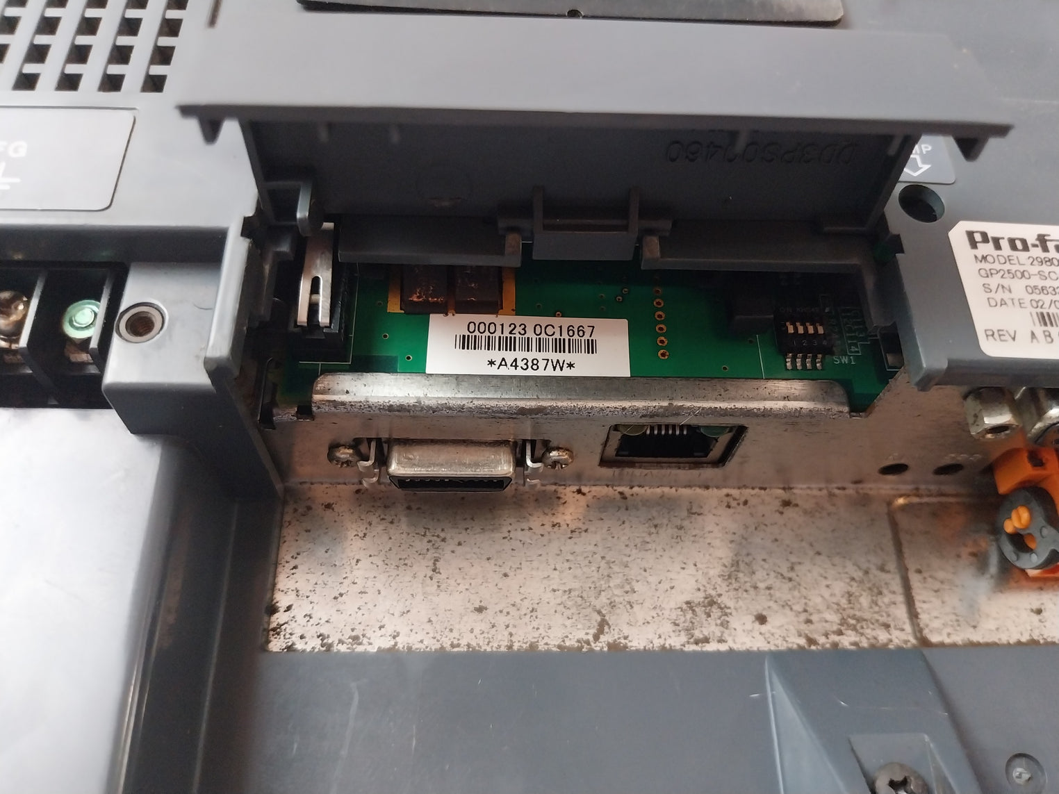 Pro-face Gp2500-sc41-24V Touch Screen Panel 2980078-01