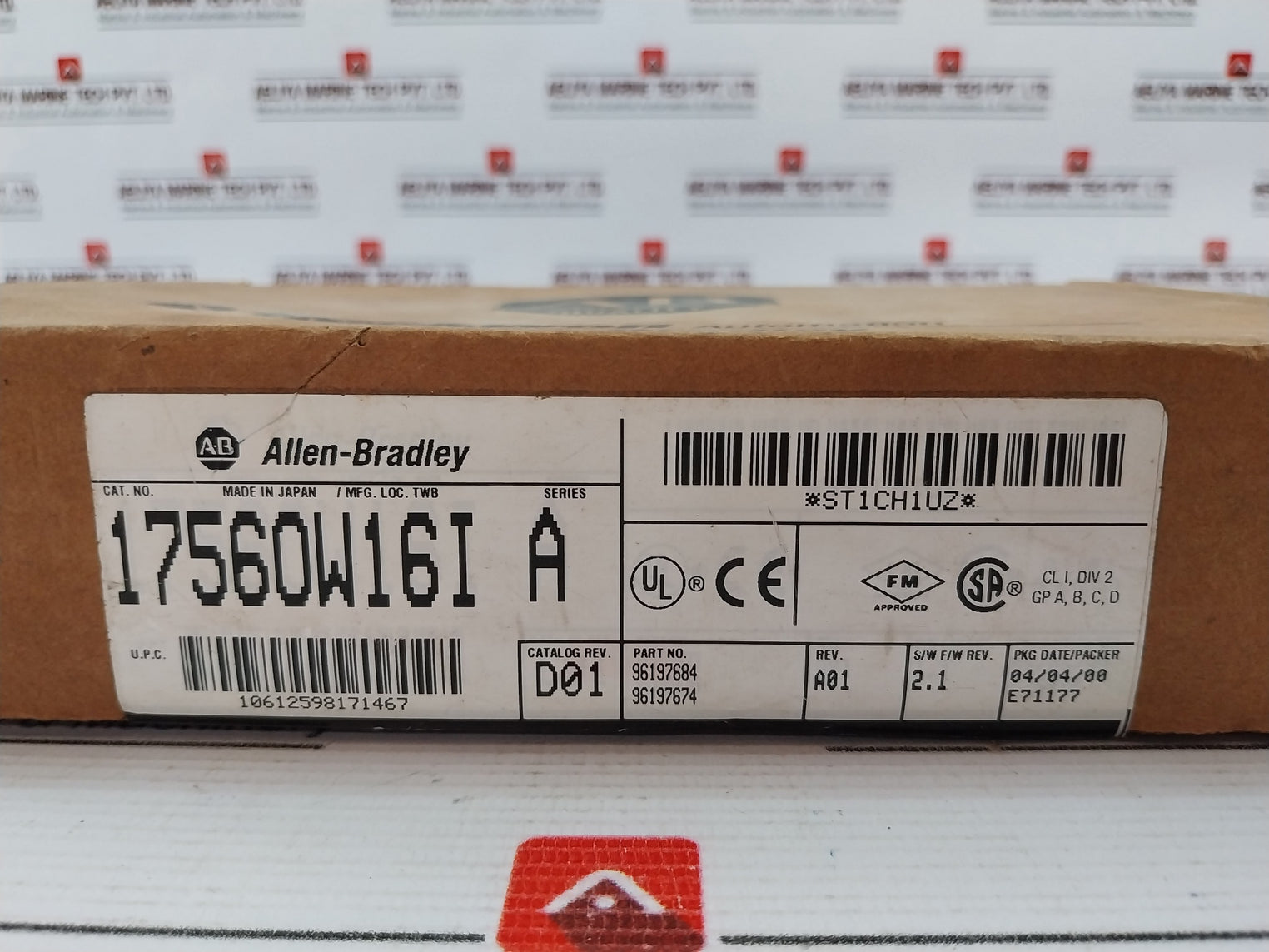 Allen-bradley 1756-ow16I Control Logix Isolated Contact Module