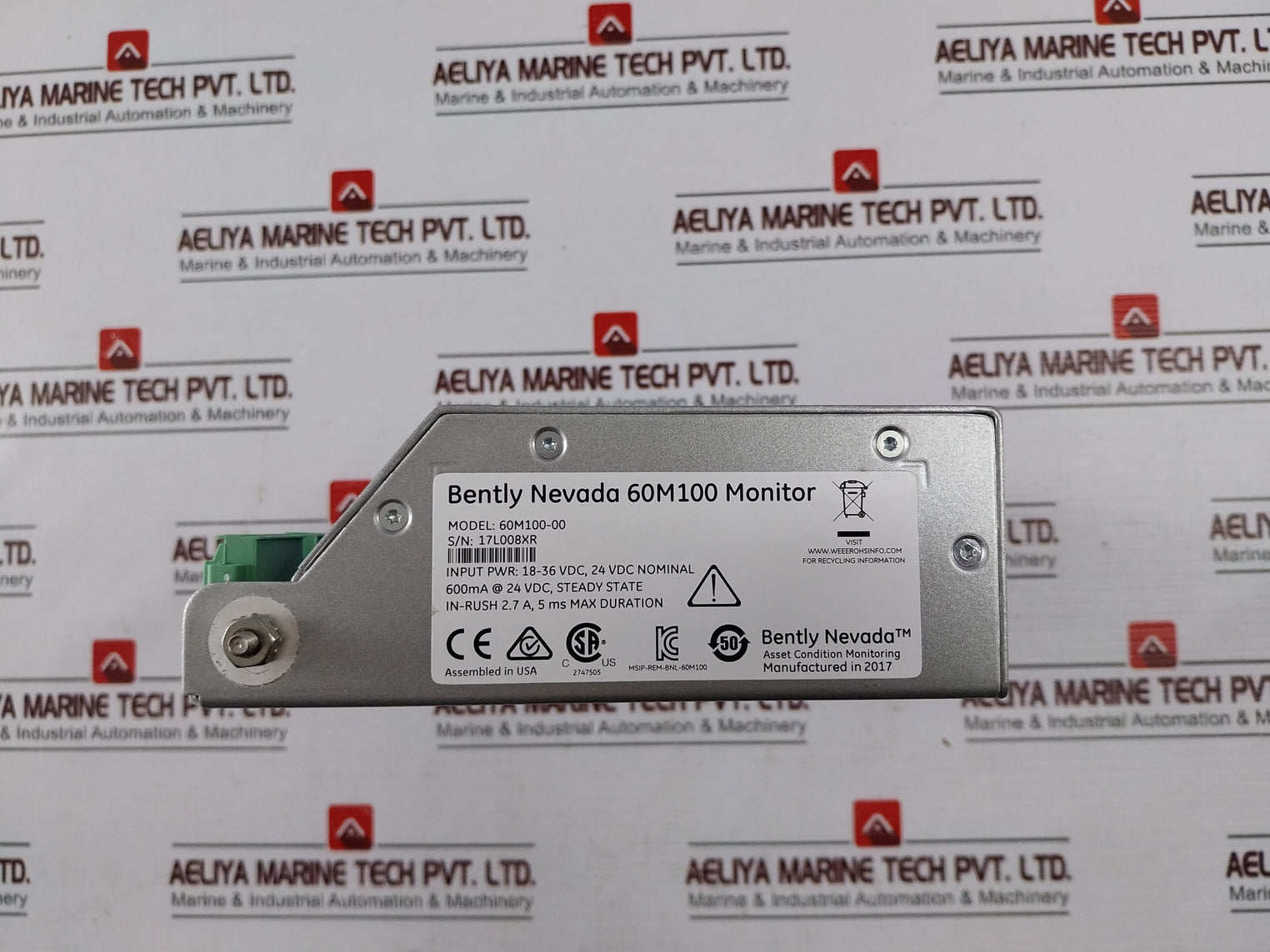 Bently Nevada 60M100-00 Asset Condition Monitoring System 115M5669-01