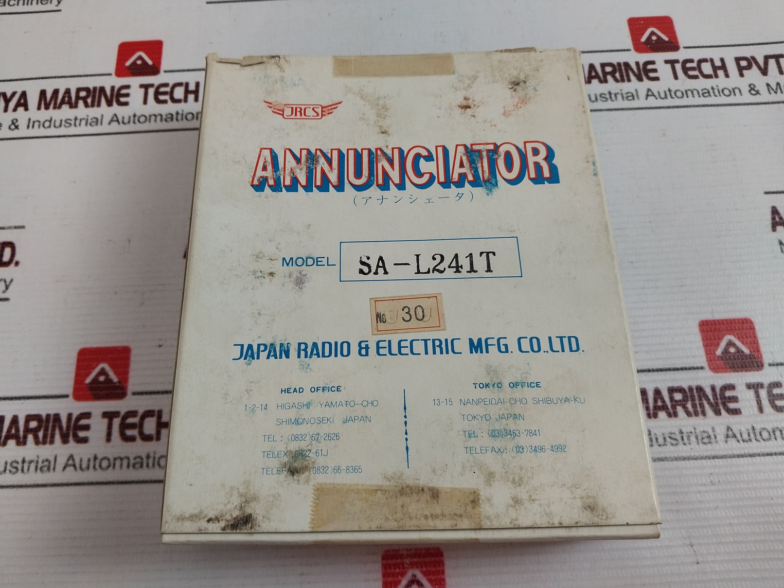 Jrcs Sa-l241T Annunciator Circuit Board 30