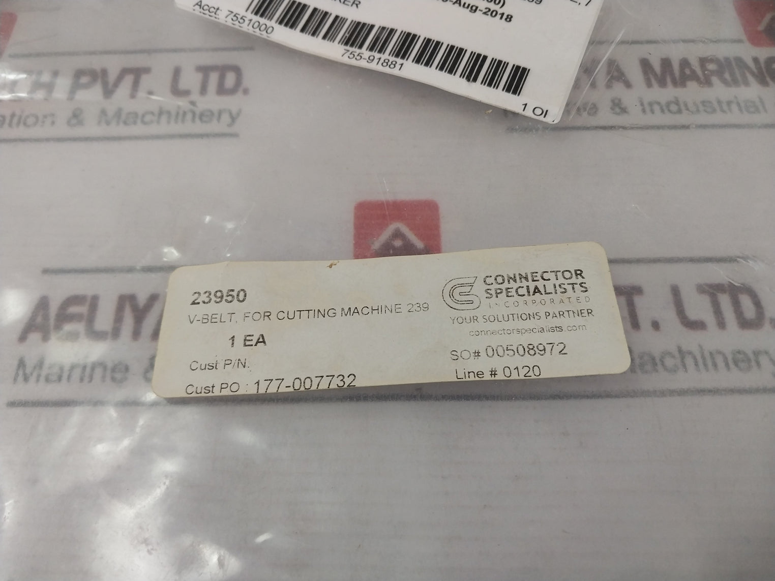 Gates 3V335 Super Hc V-belt 23950