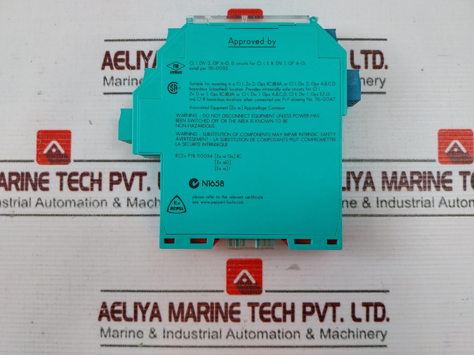 Pepperl+Fuchs Kfd2-sr2-ex2.W K-system Switch Amplifier 132960