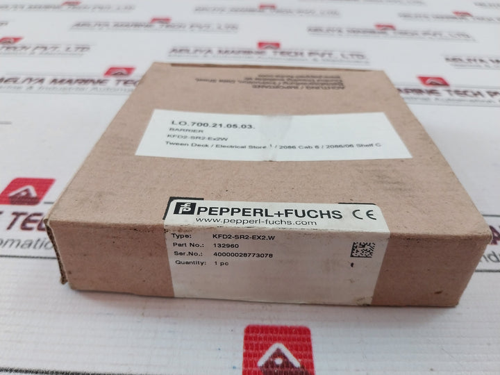 Pepperl+Fuchs Kfd2-sr2-ex2.W K-system Switch Amplifier 132960