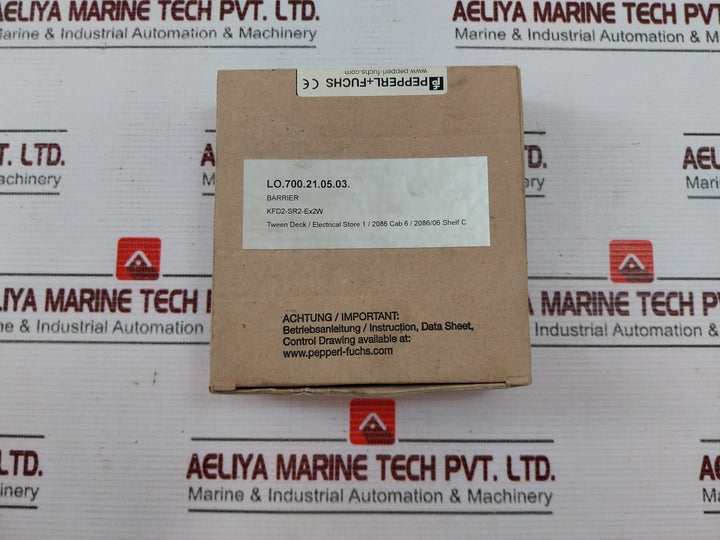 Pepperl+Fuchs Kfd2-sr2-ex2.W K-system Switch Amplifier 132960