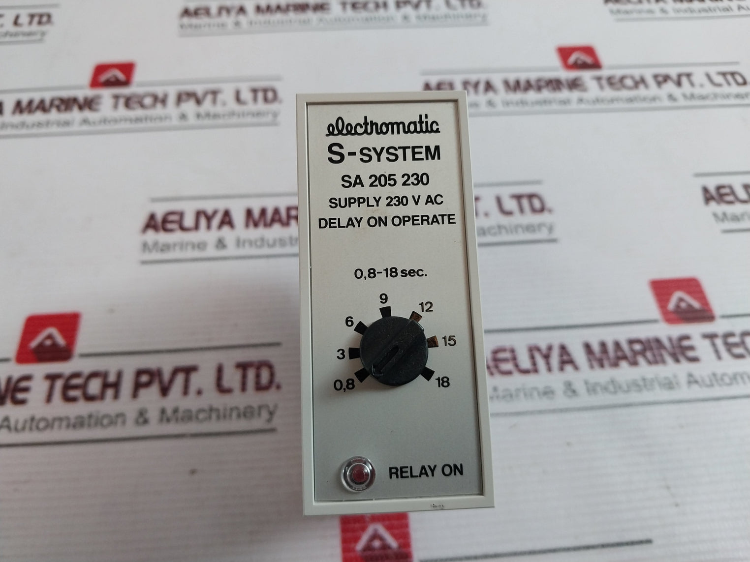 Electromatic Sa 205 230 Delay On Operate 0.8-18 Sec