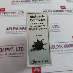 Electromatic Sa 205 230 Delay On Operate 0.8-18 Sec