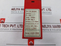 Pr Electronics 2272 R/I Transmitter Trip Amplifier 0-300 Deg.C