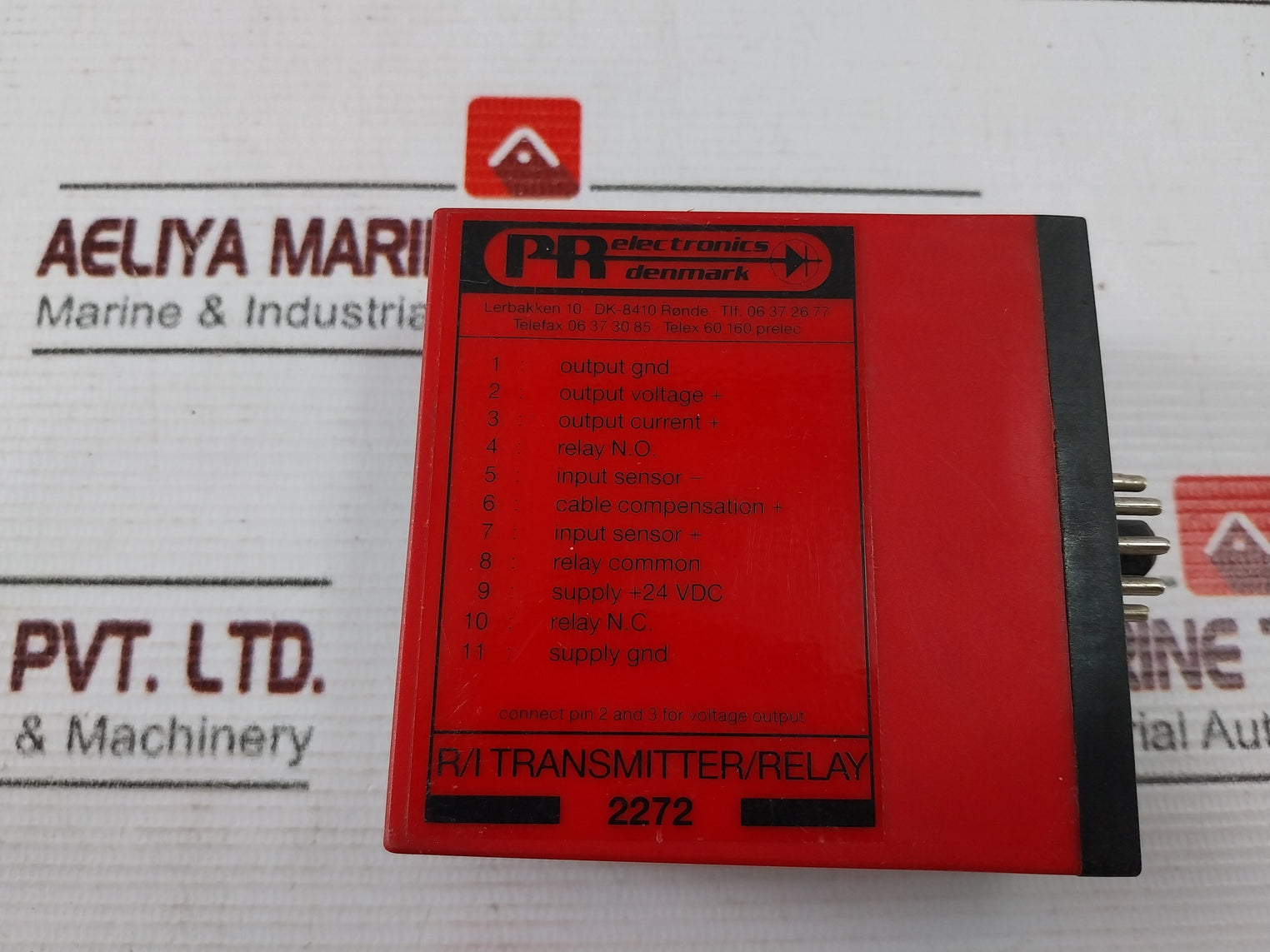 Pr Electronics 2272 R/I Transmitter Trip Amplifier 0-300 Deg.C