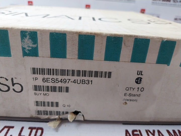 Siemens Simatic S5 6Es5497-4Ub31 Front Connector