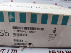 Siemens Simatic S5 6Es5497-4Ub31 Front Connector