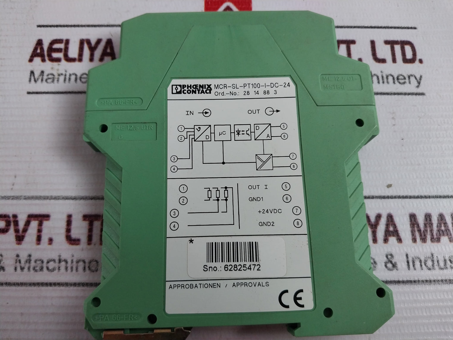 Phoenix Contact Mcr-sl-pt100-i-dc-24 Temperature Transducer 2814883