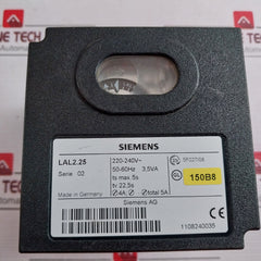 Siemens Lal2.25 Burner Controller Series 02 50-60Hz