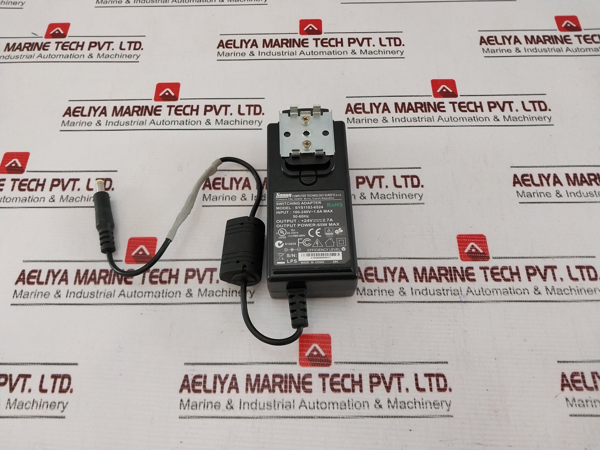 Lot Of 2X Sunny Sys1183-6524 Switching Adapter 100-240V