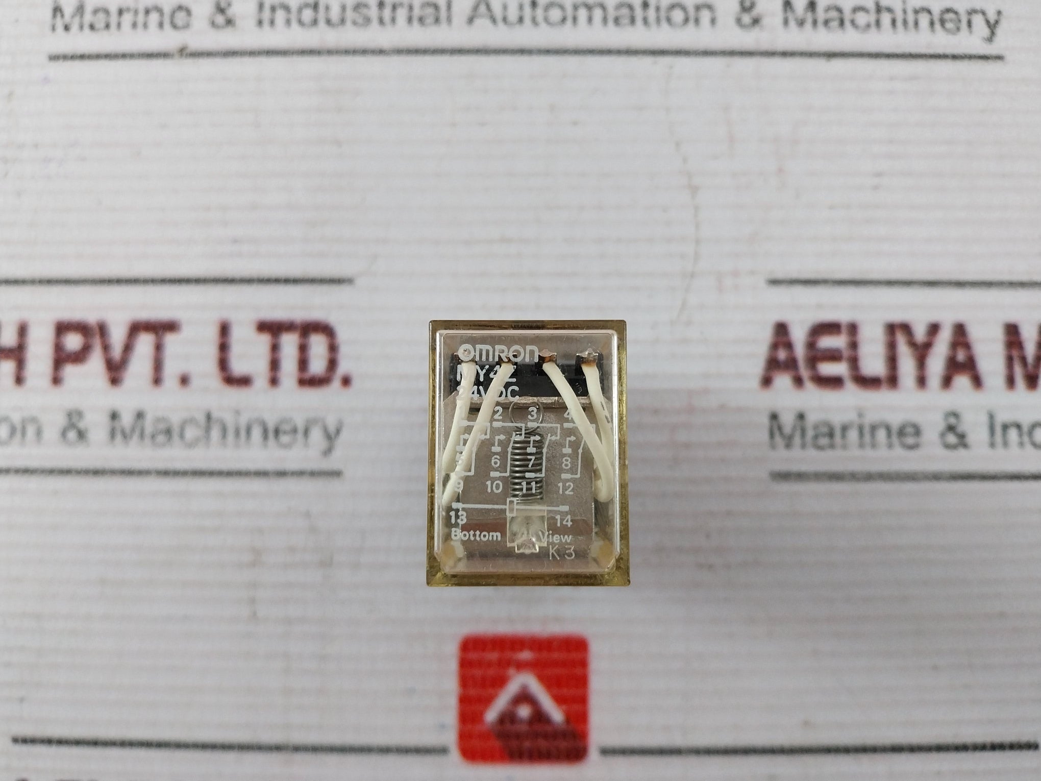 Lot Of 3X Omron My4Z Power Relay 24Vdc 5A 240Vac 28Vdc