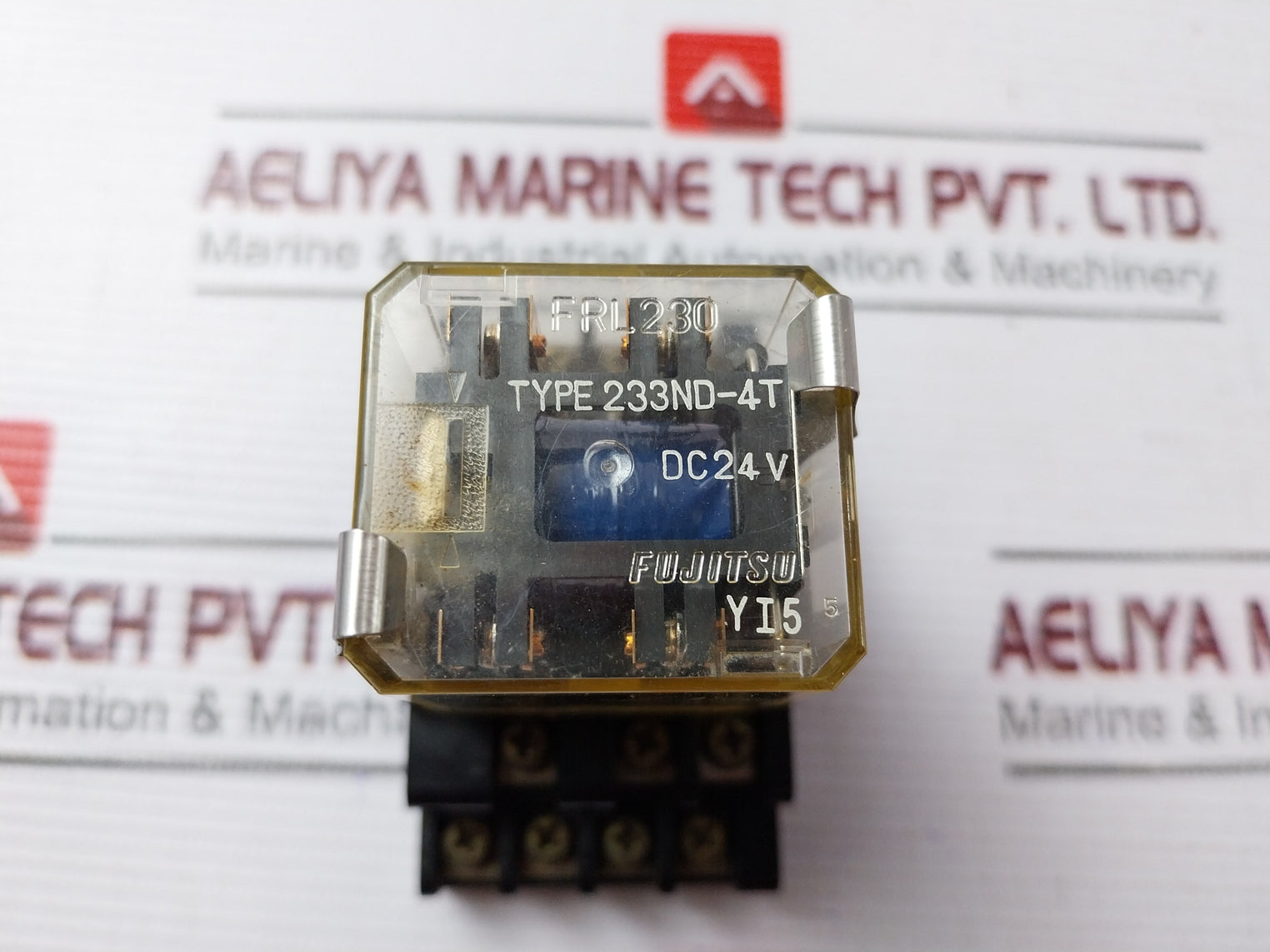 Fujitsu Frl230 Relay 233Nd-4T With Base Dc24V