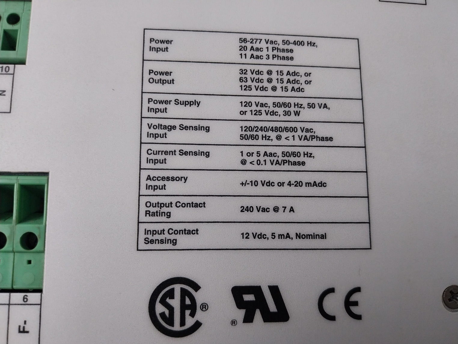 Basler Electric Decs-200-1C Digital Excitation Control System 50Va