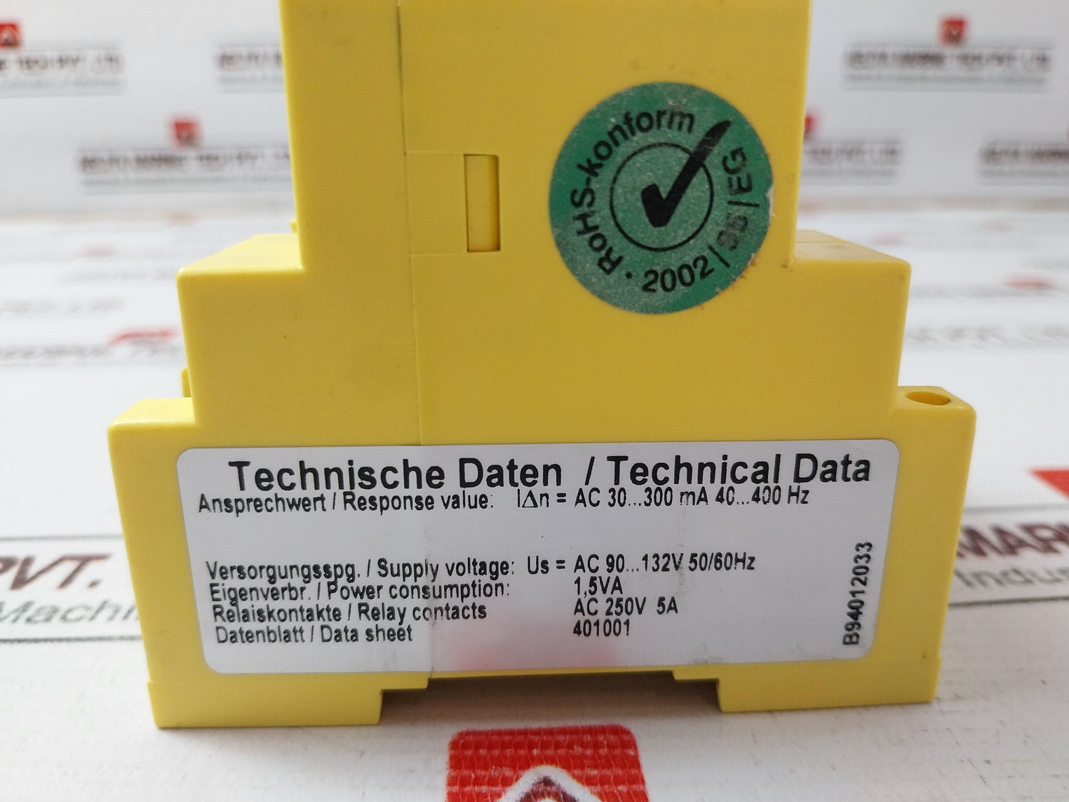 Bender RCM465Y-13 Residual Current Monitor RCM SERIE 460