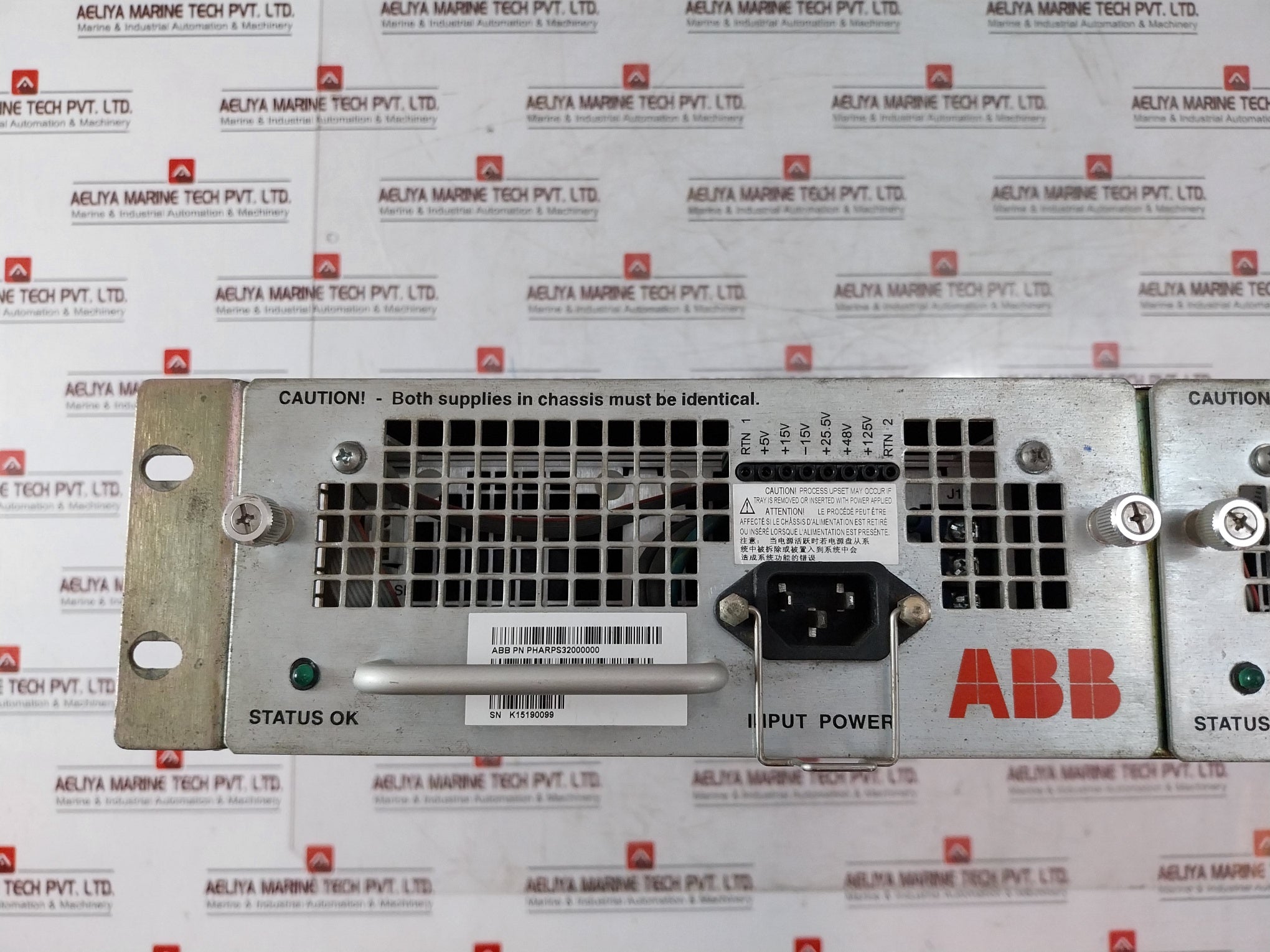 Abb Pharpsch100000 Power Supply Chassis Rev.D 10000823