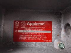 Appleton Efdc175nlq 06/11m Control Assembly Body