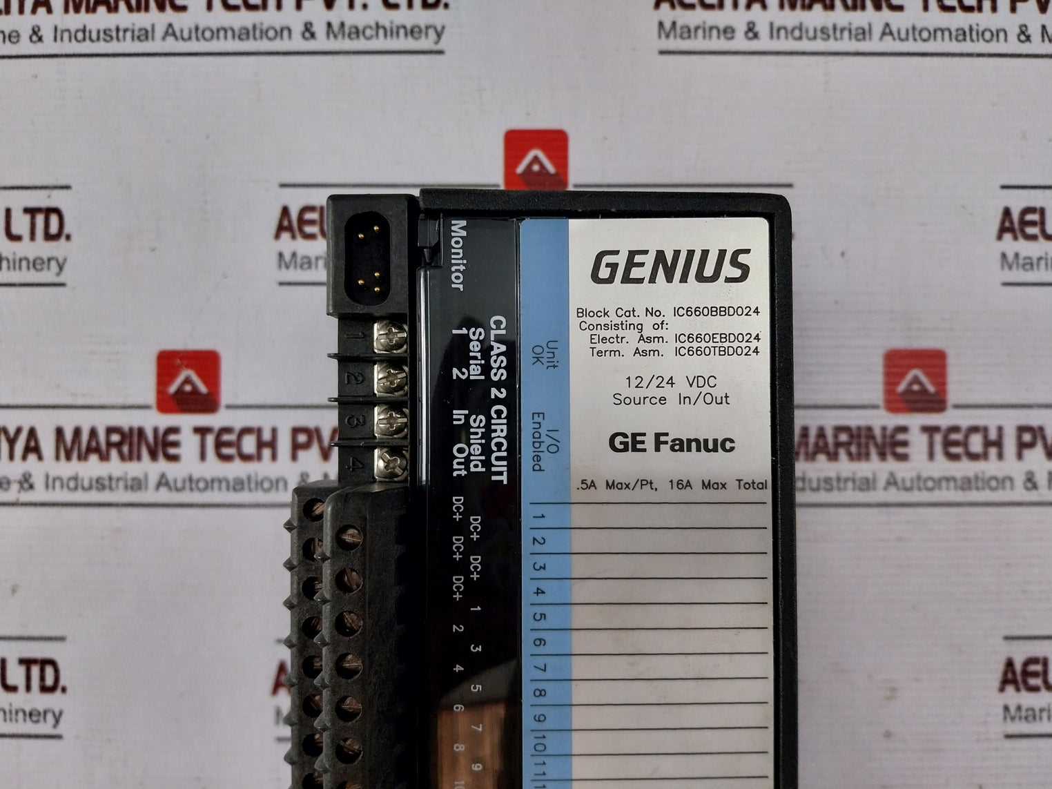 Ge Fanuc Ic660Bbd024 Genius I/O Bus Switching Module