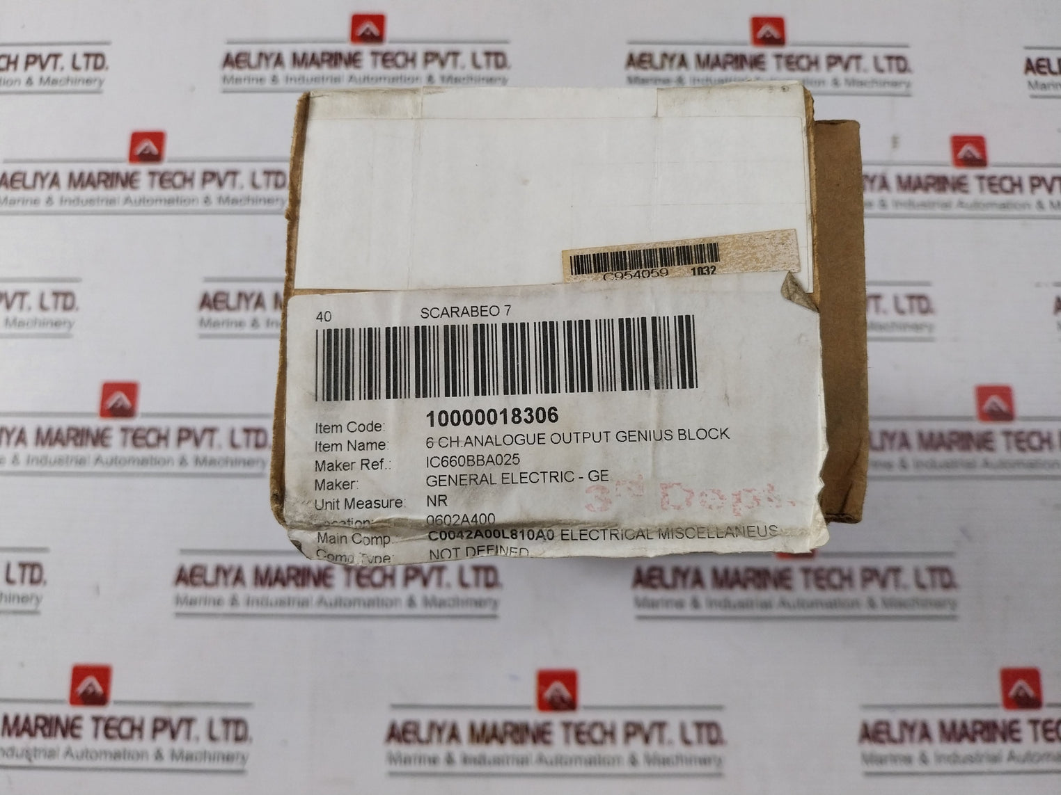 Ge Fanuc Ic660Bbd024 Genius I/O Bus Switching Module