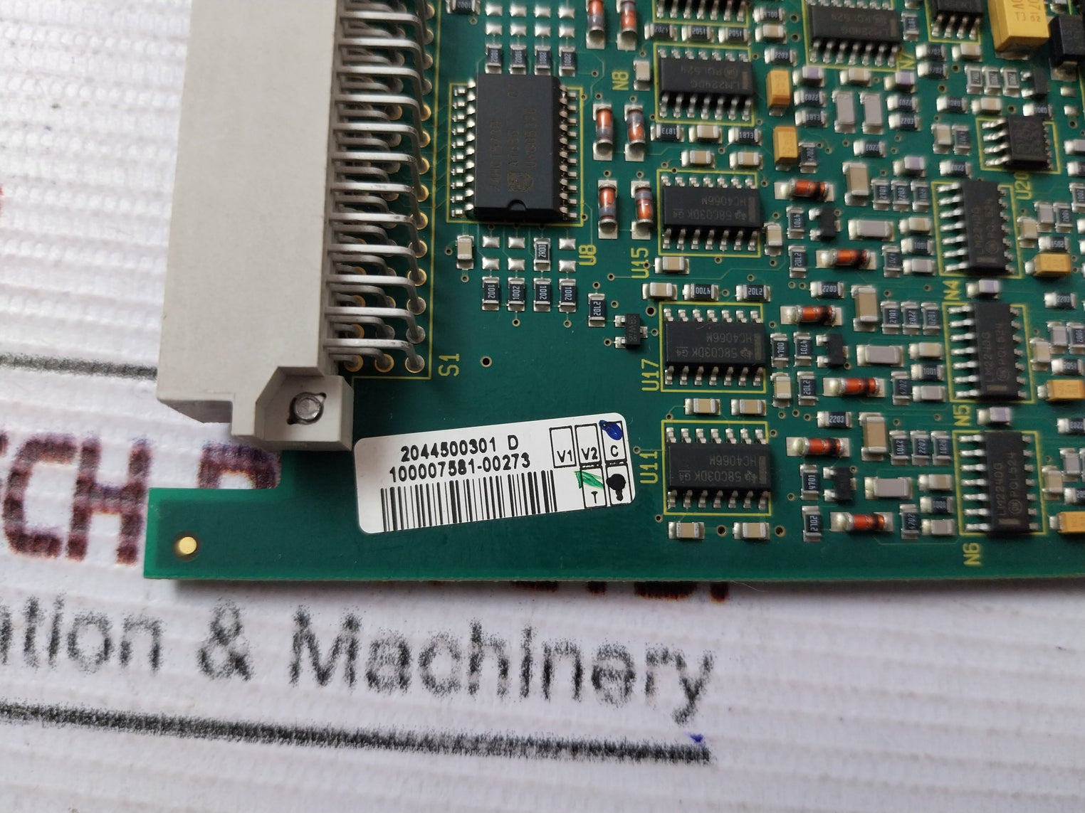 Deif 1044500300D Printed Circuit Board Dpd 03020