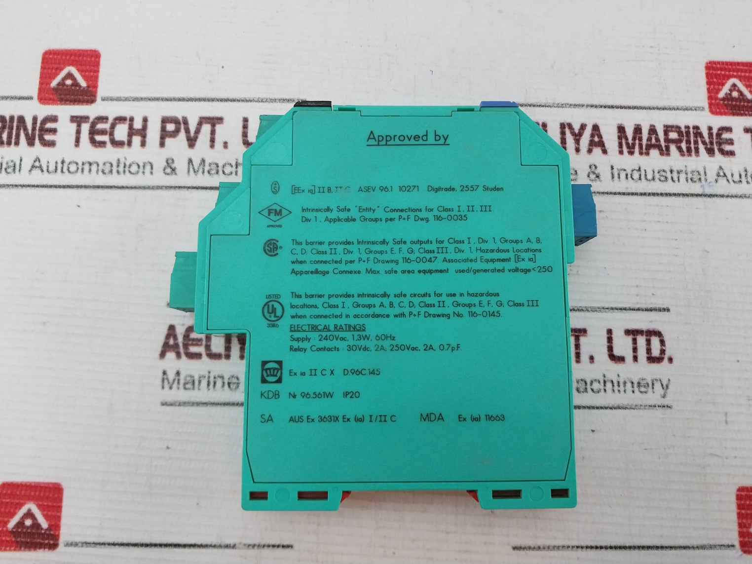 Pepperl+Fuchs KFA6-SR2-EX1.W.LB Switch Ampilifer 37369S