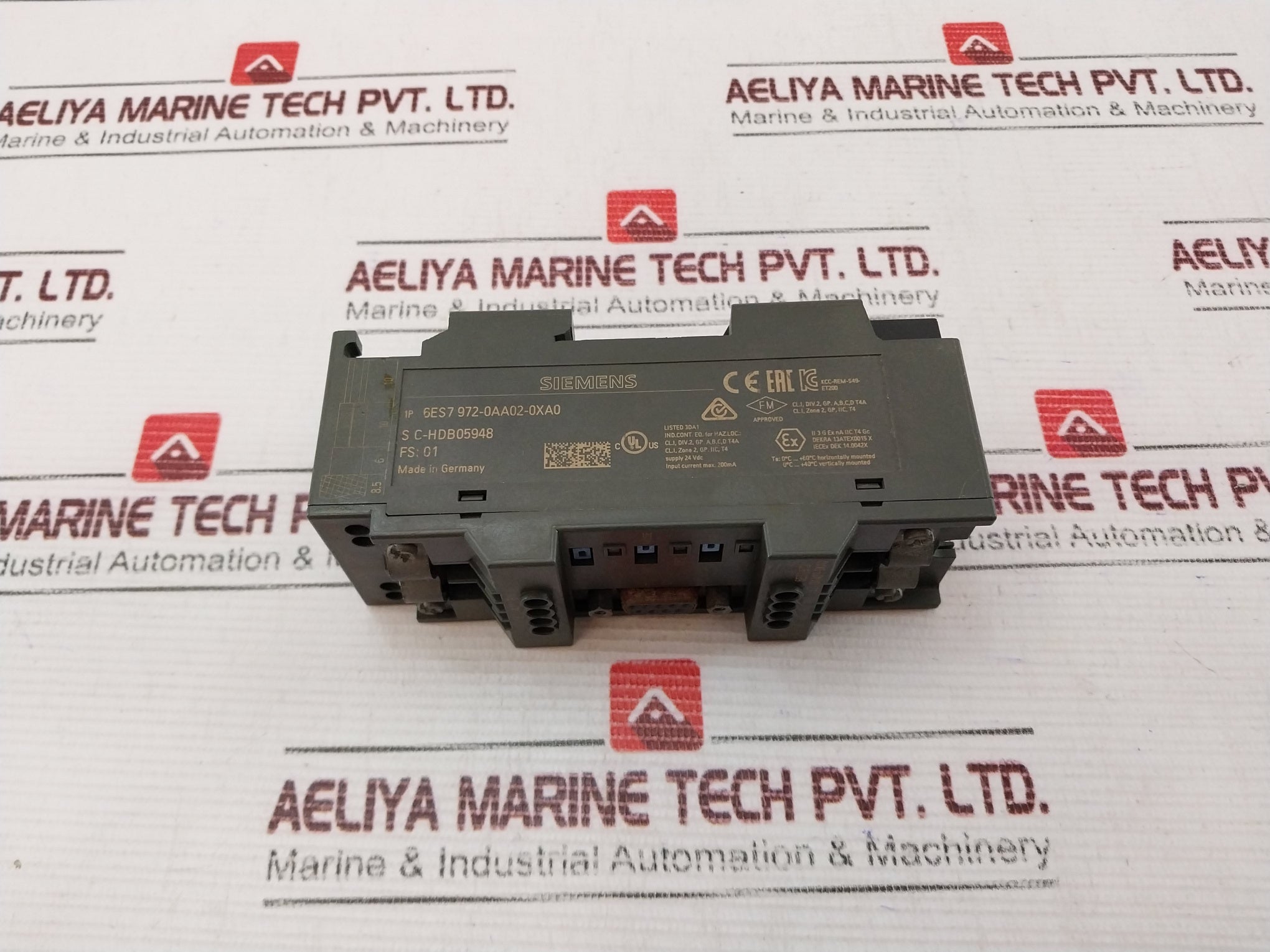 Siemens 6Es7 972-0Aa02-0Xa0 Interface Module Rs 485-repeater