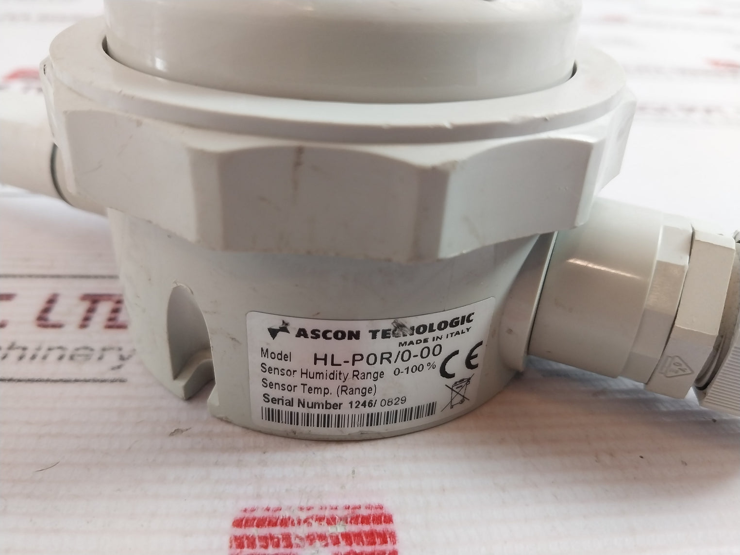 Ascon Hl-p0R/0-00 Sensor 0-100 %