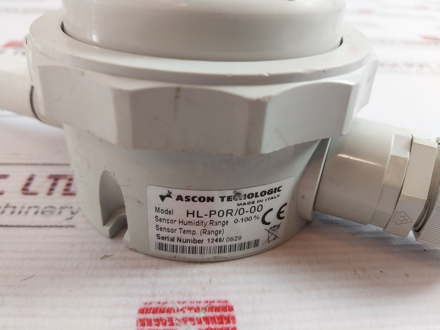 Ascon Hl-p0R/0-00 Sensor 0-100 %