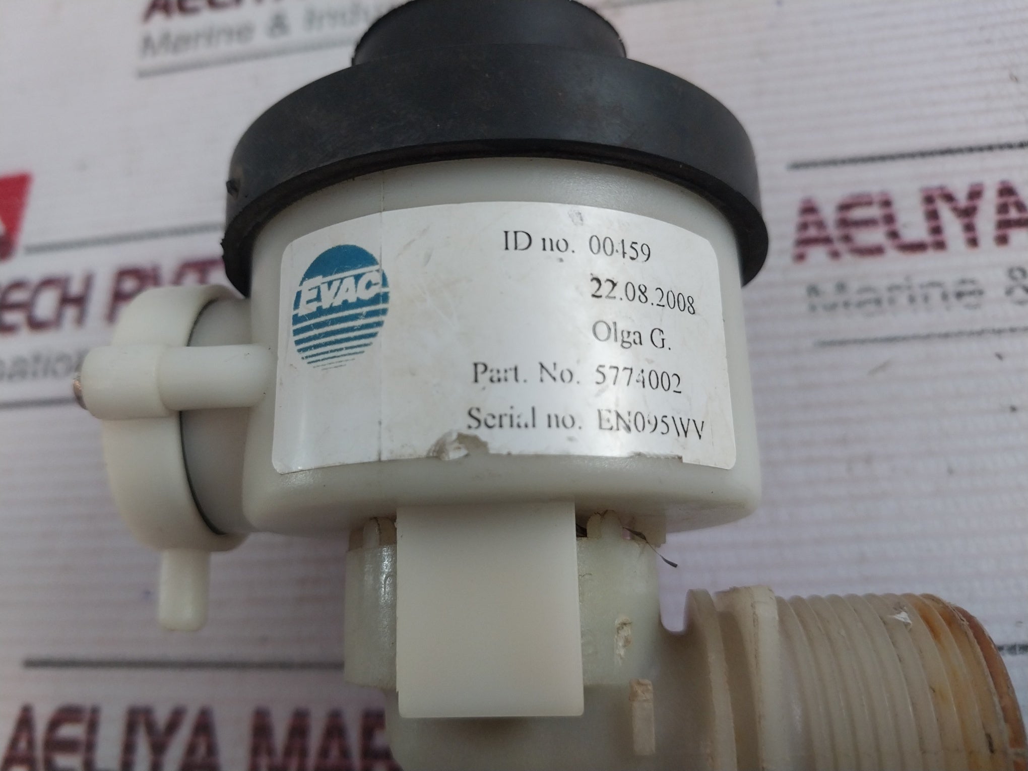 Evac 5774002 Water Valve 00 159