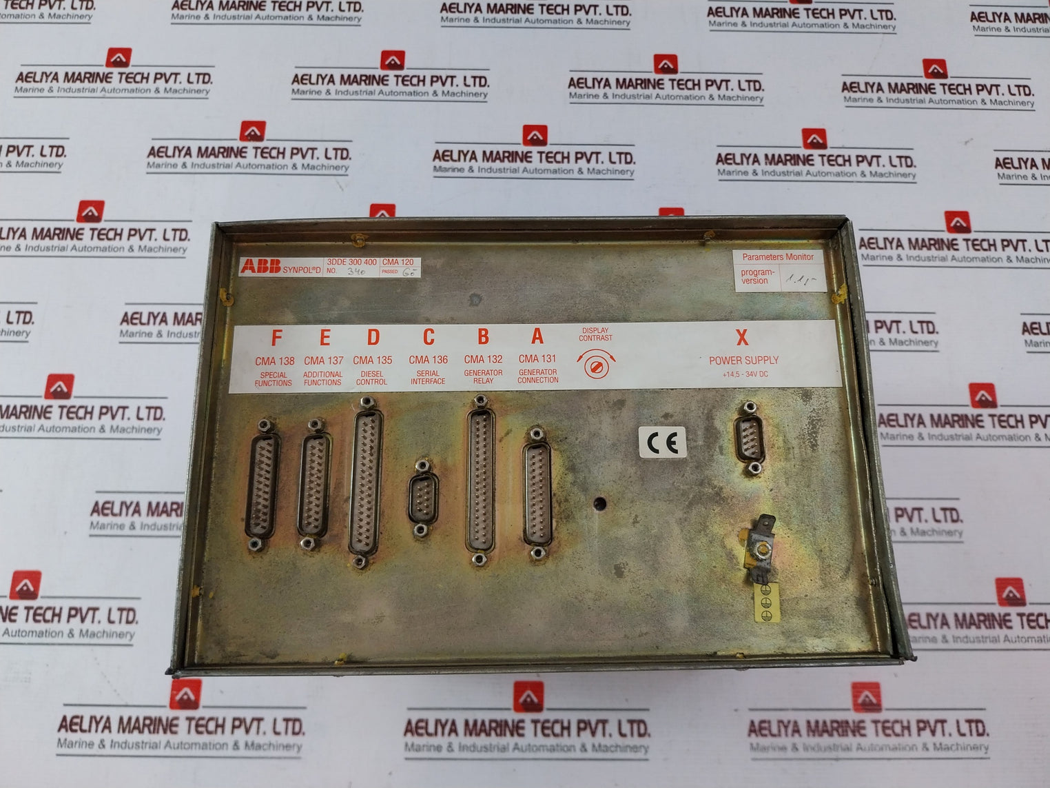 Abb 3Dde 300 400 Controller Panel Parameter Monitor Cma 120 (Not Working)