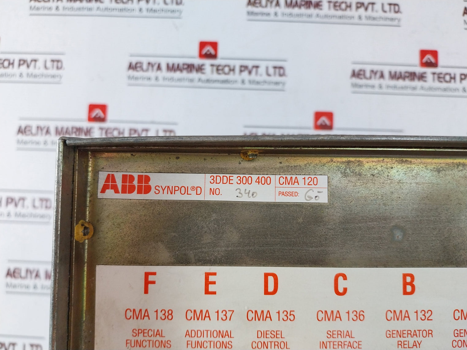 Abb 3Dde 300 400 Controller Panel Parameter Monitor Cma 120 (Not Working)