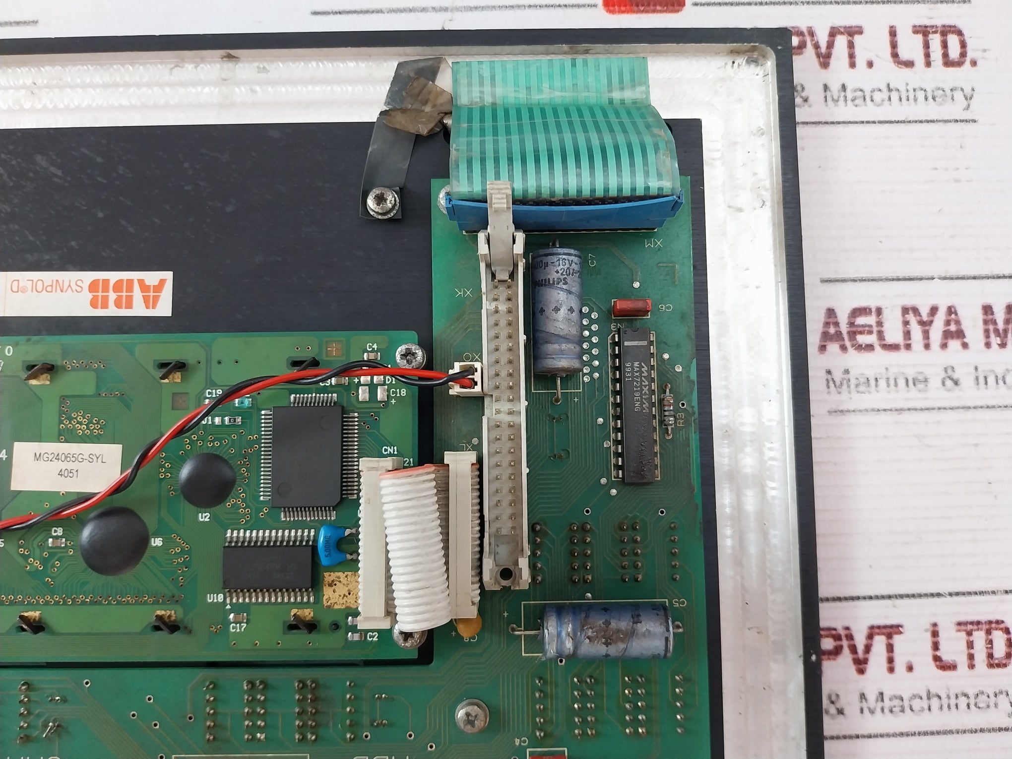 Abb 3Dde 300 400 Controller Panel Parameter Monitor Cma 120