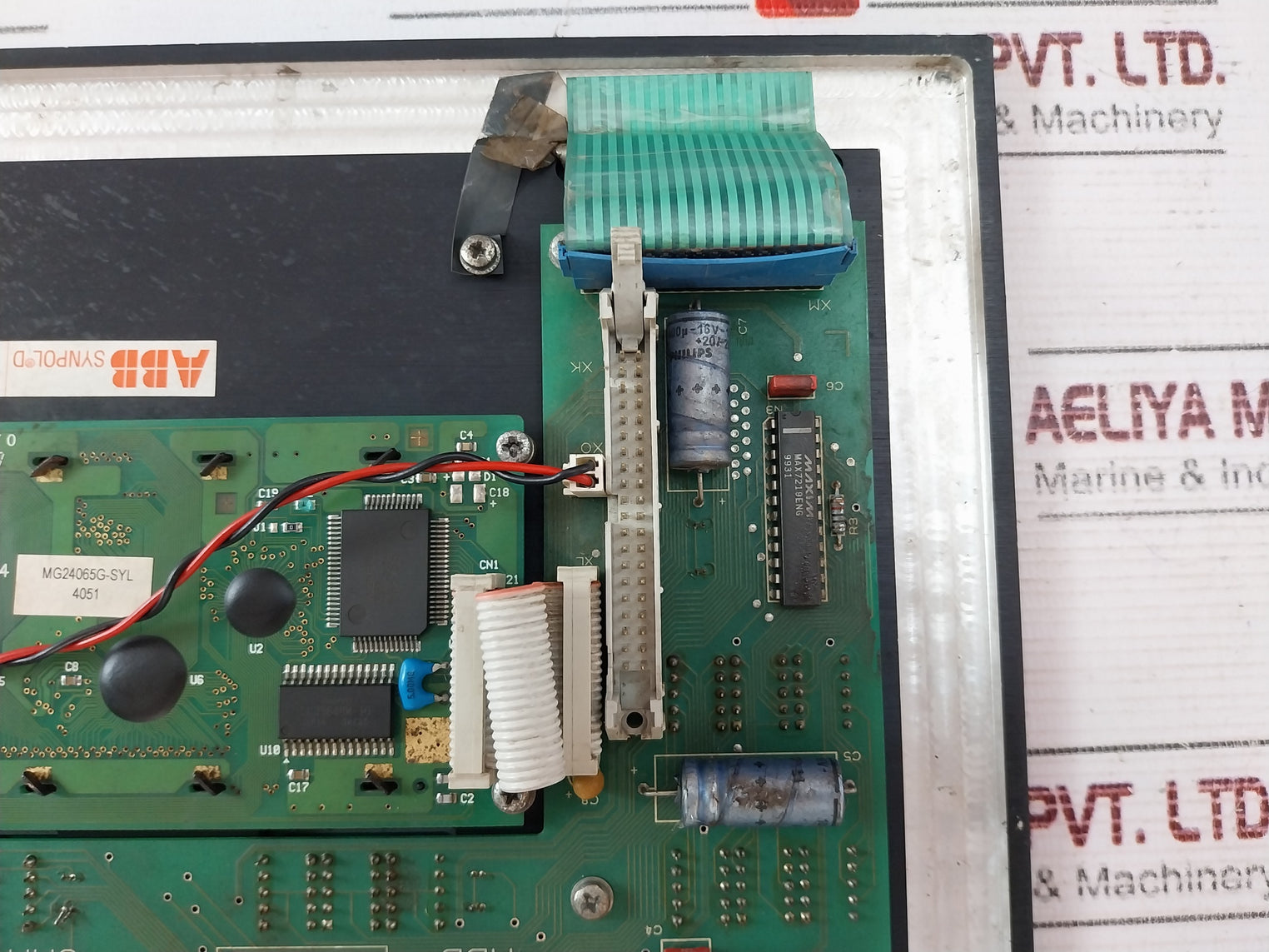 Abb 3Dde 300 400 Controller Panel Parameter Monitor Cma 120 (Not Working)