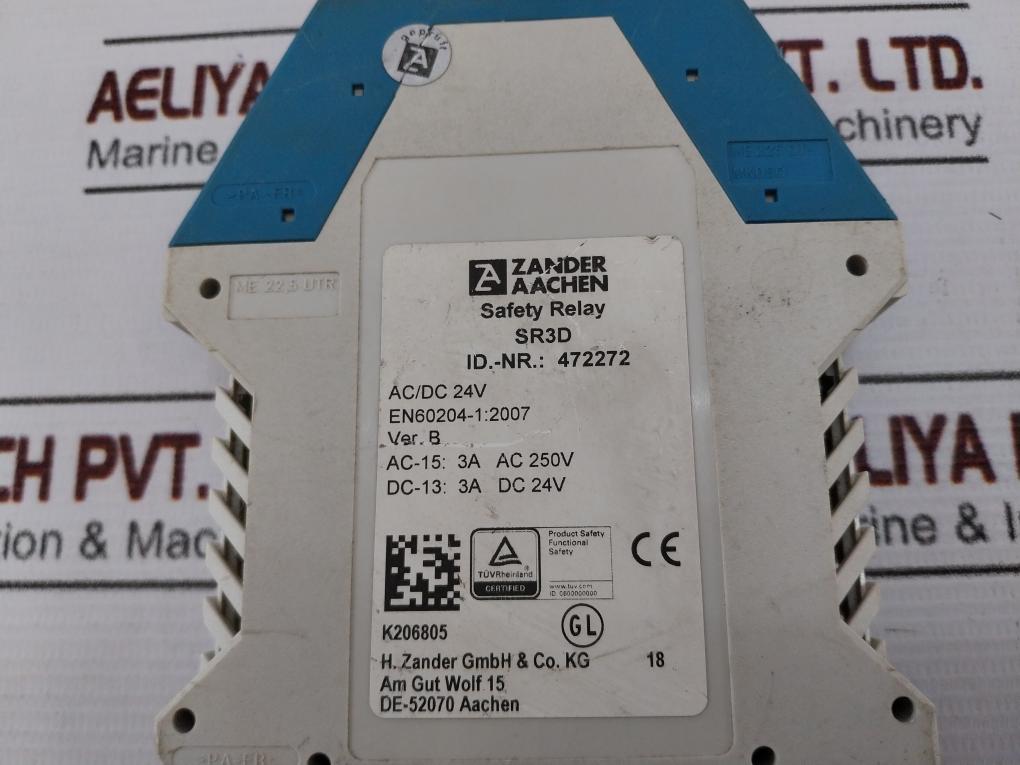 Zander Aachen Sr3D Safety Relay Ver B
